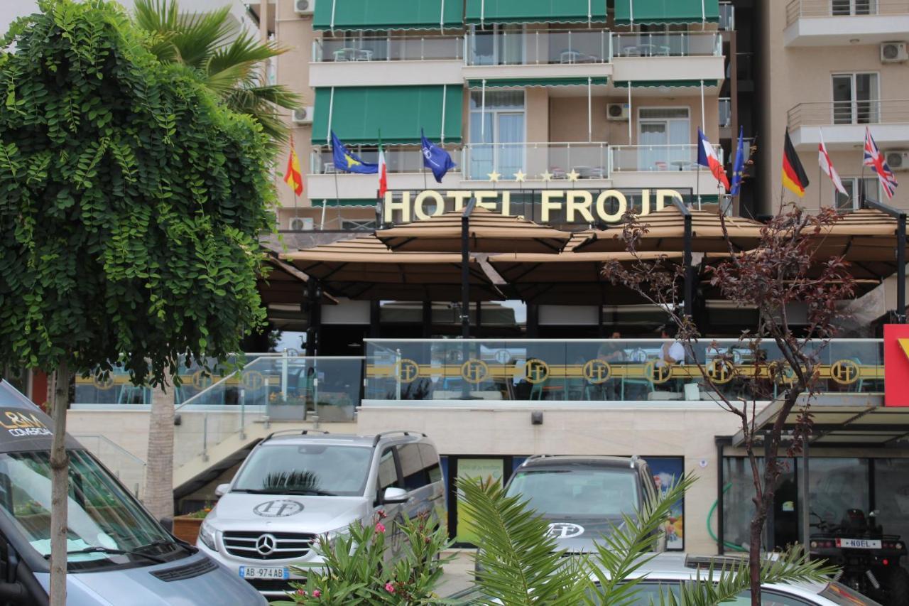 Hotel Frojd - Beach Front Resort Shengjin Exterior photo